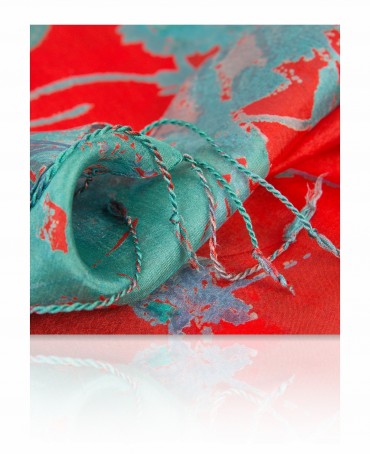 Палантин Женский S20-JEWEL.FL/RED